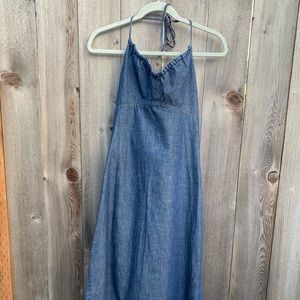 GAP Dresses - Vintage Gap Jeans Halter dress, size 10 GAP Dresses - Vintage Gap Jeans Halter dress, size 10